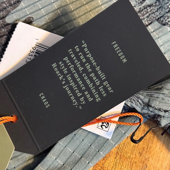 ROARK Men's Run Amok Forest Graphic Button Up Shirt Size L - Picture 11 of 14